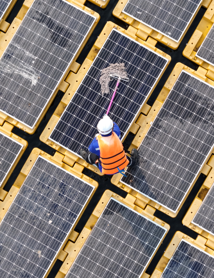 Solar Cleaning Technology